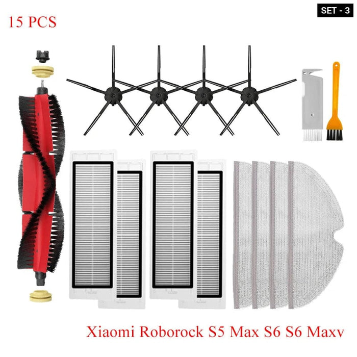 Vacuum Cleaner Replacement Kit With Roller Brush Hepa