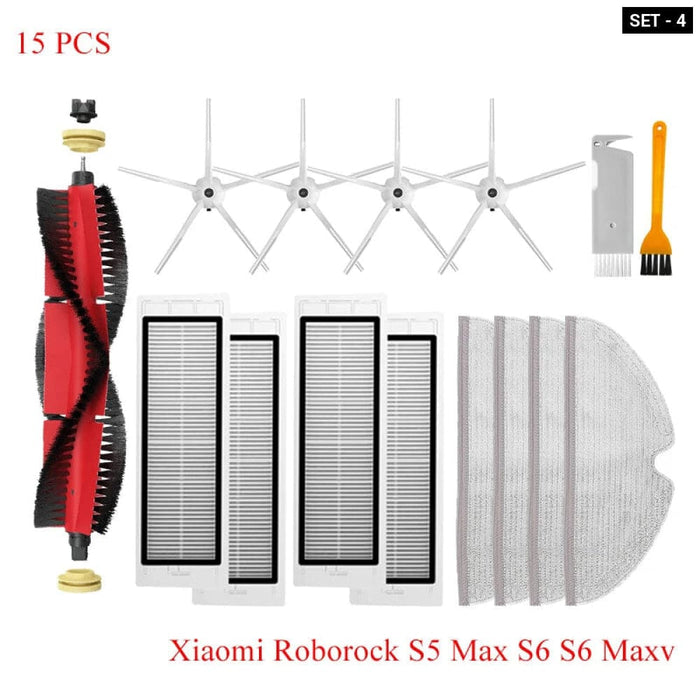 Vacuum Cleaner Replacement Kit With Roller Brush Hepa