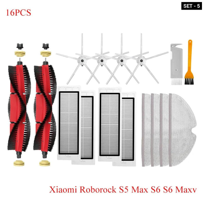 Vacuum Cleaner Replacement Kit With Roller Brush Hepa