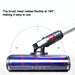 Vacuum Cleaner Soft Fleece Floor Brush With Dust Display
