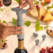 Vacuum Pump and Wine Stoppers Winuum Innovagoods (4 Caps)