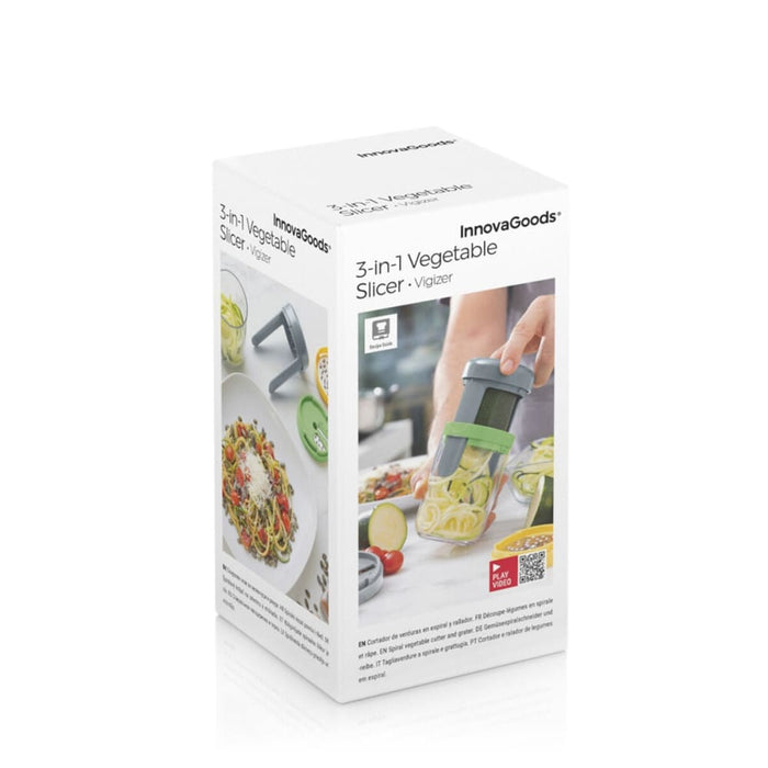 Vegetable Spiral Cutter and Grater with Recipes Vigizer