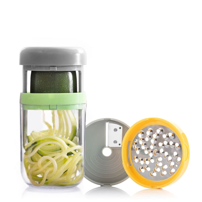 Vegetable Spiral Cutter And Grater With Recipes Vigizer