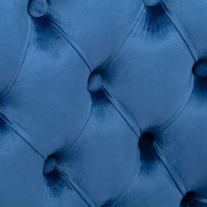 2x Velvet Dining Chairs Upholstered Tufted Kithcen Chair