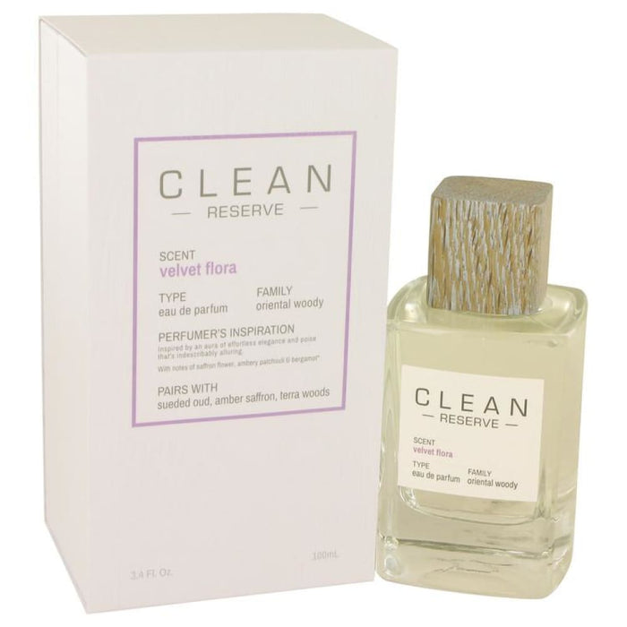 Velvet Flora Edp Spray by Clean for Women - 100 Ml
