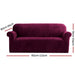 Velvet Sofa Cover Plush Couch Lounge Slipcover 3 Seater