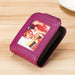 Vertical Cowhide Leather Rfid Wallet For Ladies