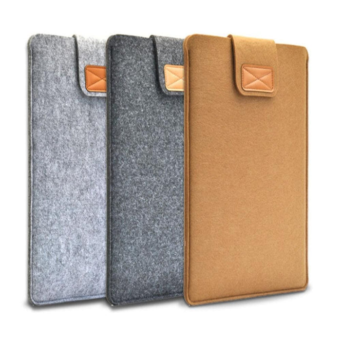 Vertical Felt Laptop Bag Tablet Sleeve Size 11 Inch