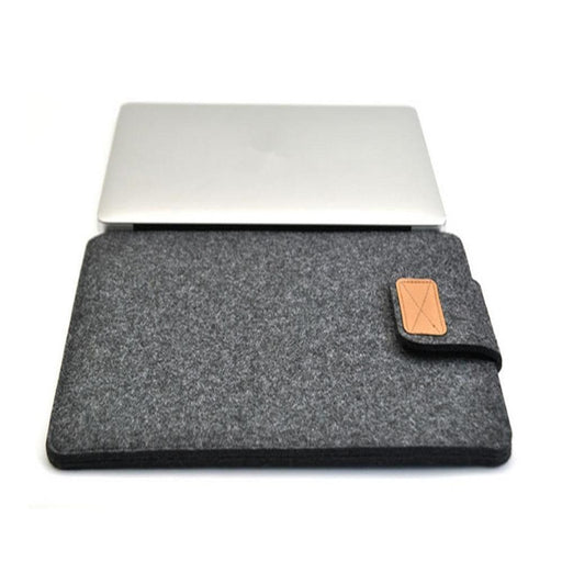 Vertical Felt Laptop Bag Tablet Sleeve Size 14 Inch