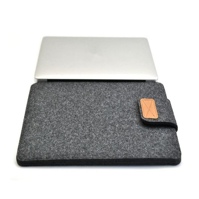 Vertical Felt Laptop Bag Tablet Sleeve Size 14 Inch