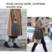 Vertical Laptop Bag Handheld Shoulder Crossbody Size 9.7 11