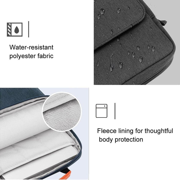 Vertical Laptop Bag Handheld Shoulder Crossbody Size 9.7 11