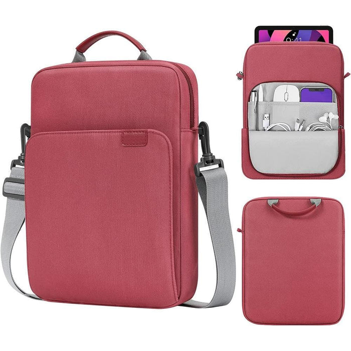 Vertical Laptop Bag Handheld Shoulder Crossbody Size 9.7 11