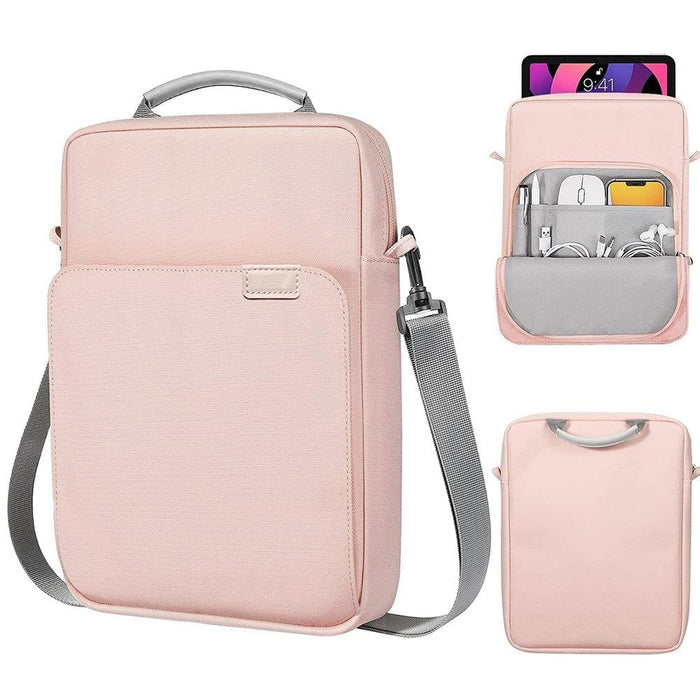 Vertical Laptop Bag Handheld Shoulder Crossbody Size 9.7 11