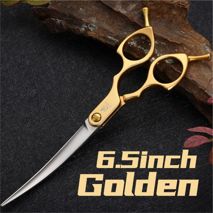 Vg10 Professional 6.0 6.5 Inch Pet Shears Curved Grooming