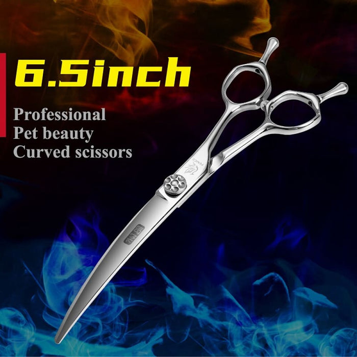 Jp Vg10 Steel 6.5 7 7.5 Inch Curved Blade Pet Dog Grooming