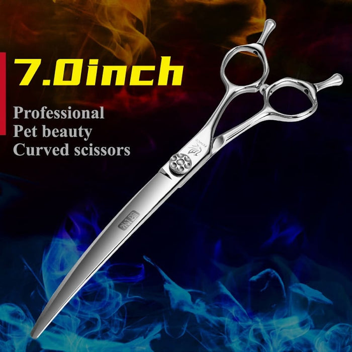 Jp Vg10 Steel 6.5 7 7.5 Inch Curved Blade Pet Dog Grooming