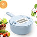 Vibe Geeks 12 in 1 Manual Multi-function Vegetable Cutter