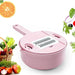 Vibe Geeks 12 in 1 Manual Multi-function Vegetable Cutter