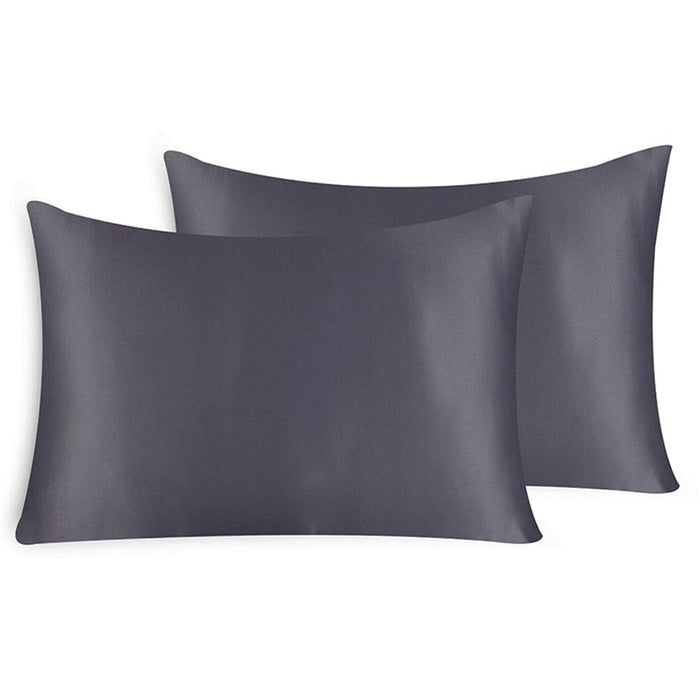 Vibe Geeks 2 Pcs Mulberry Silk Pillow Cases in Various