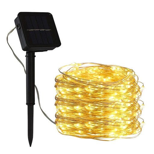 Vibe Geeks 200led Solar Powered String Fairy Light