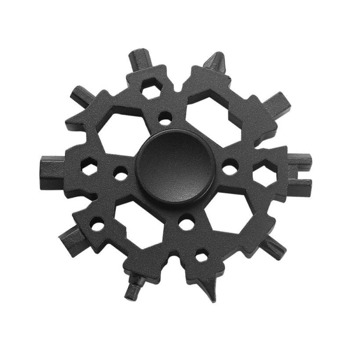 Vibe Geeks 23 - in - 1 Snowflake Metal Multitool Gadget