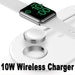 Vibe Geeks 3 - in - 1 Wireless Charger For Qi Devices - Usb
