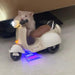 Vibe Geeks 360° Rotating Pet Stunt Motorcycle Toy Battery