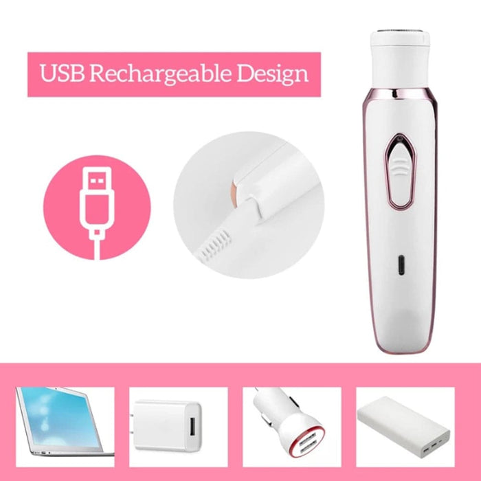 Vibe Geeks 4 - in - 1 Women’s Usb Rechargeable Painless