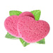 Vibe Geeks 50 Pcs Heart Shaped Natural Cotton Compressed