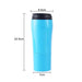 Vibe Geeks 500ml Double Layer Insulated No Falling Beverage