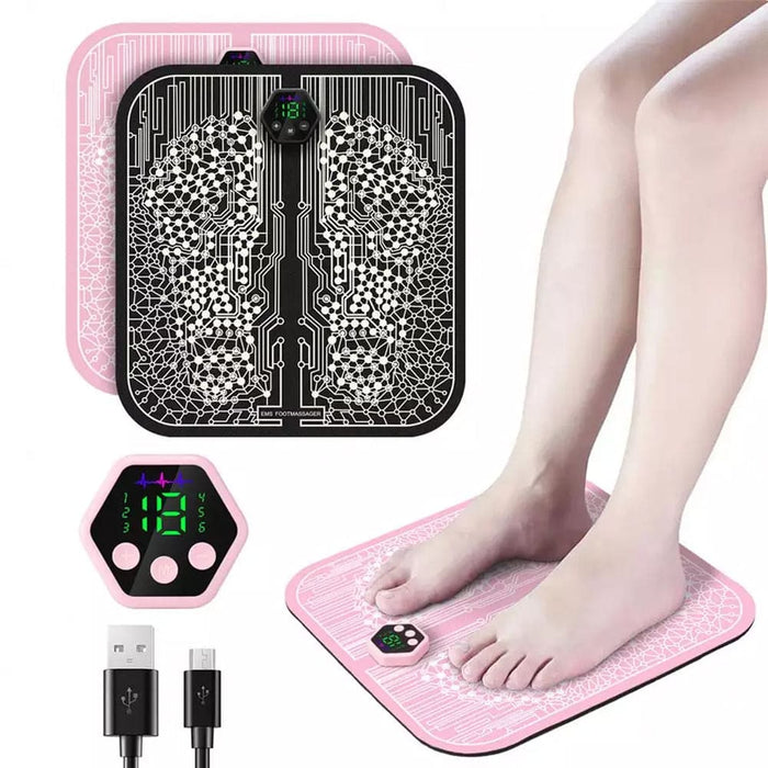 Vibe Geeks 6 - in - 1 Usb Rechargeable Reflexology Ems Foot
