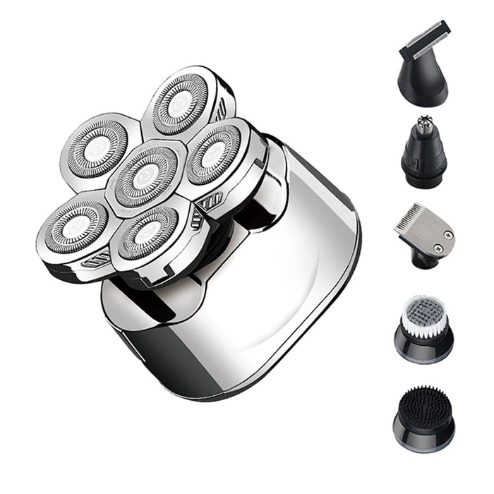 Vibe Geeks 6 Blade Usb Rechargeable Electric Hair Clipper