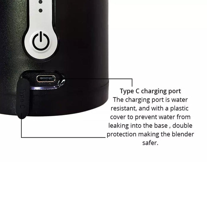 Vibe Geeks Usb Charging Portable Blender And Smoothie Maker