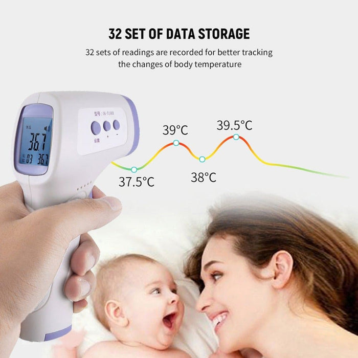 Vibe Geeks Non - contact Infrared Portable Thermometer