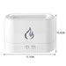Vibe Geeks Cool Mist Quiet Humidifier With Flame Simulation