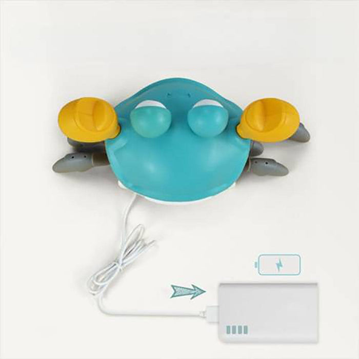Vibe Geeks Crawling Crab Sensory Toy with Music and Led