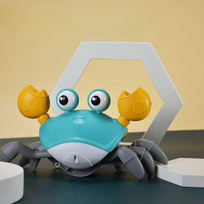 Vibe Geeks Crawling Crab Sensory Toy with Music and Led