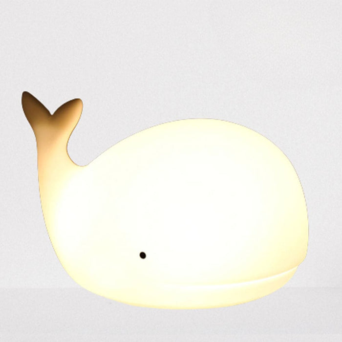Vibe Geeks Cute Whale Night Light For Kids With 7 Led