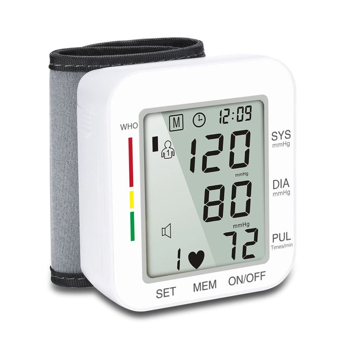 Vibe Geeks Digital Automatic Wrist Blood Pressure Monitor