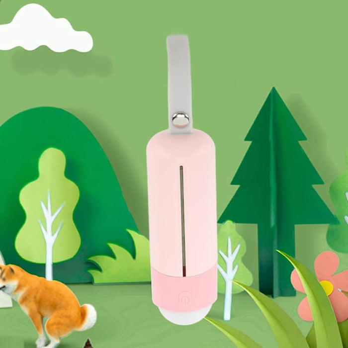 Vibe Geeks Easy Access Pet Waste Bag Dispenser with Led