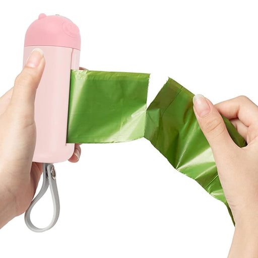 Vibe Geeks Easy Access Pet Waste Bag Dispenser with Led