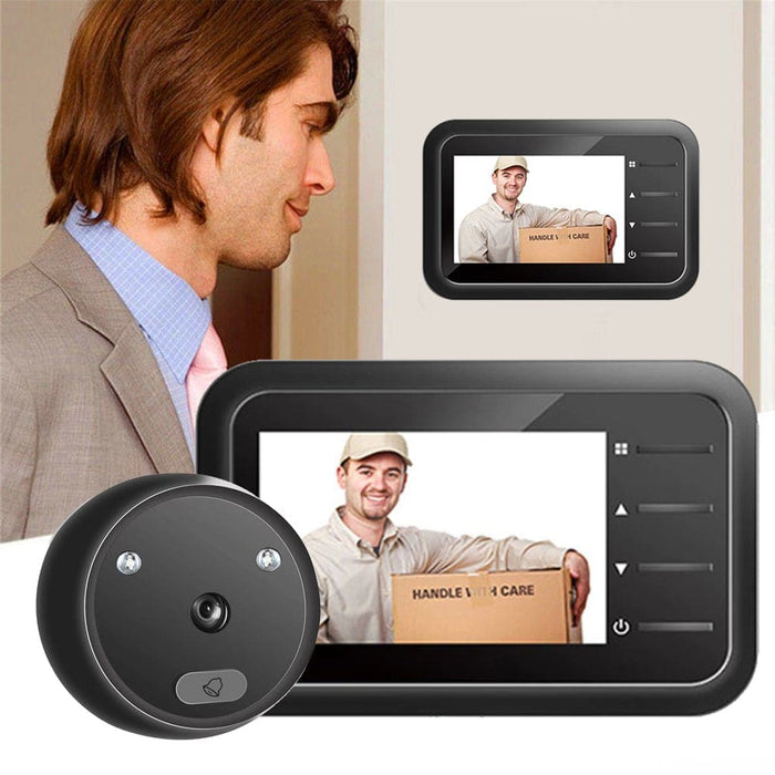 Vibe Geeks Electronic Anti - theft Doorbell Home Security