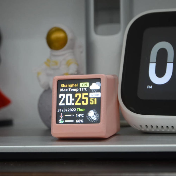 Vibe Geeks Wi-fi Enabled Desktop Smart Mini Digital Weather