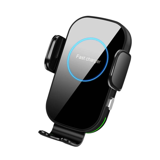 Vibe Geeks 15w Fast Charging Wireless Car Phone Holder