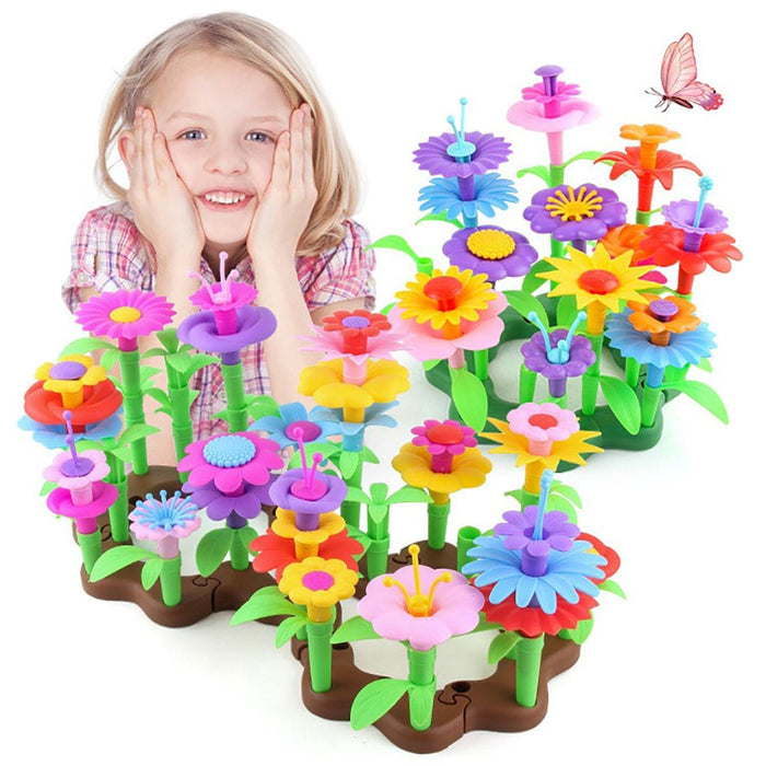 Vibe Geeks Flower Garden Building Toy Educational Activity