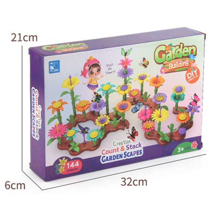 Vibe Geeks Flower Garden Building Toy Educational Activity