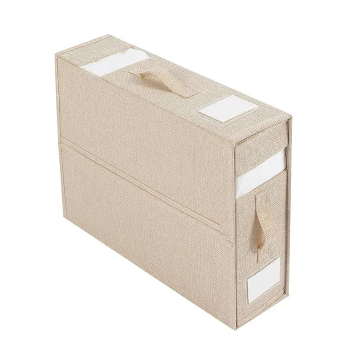Vibe Geeks Foldable Bedding Sheet Storage Box Linen
