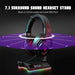 Vibe Geeks Gaming Headset Stand With 7.1 Surround Sound &