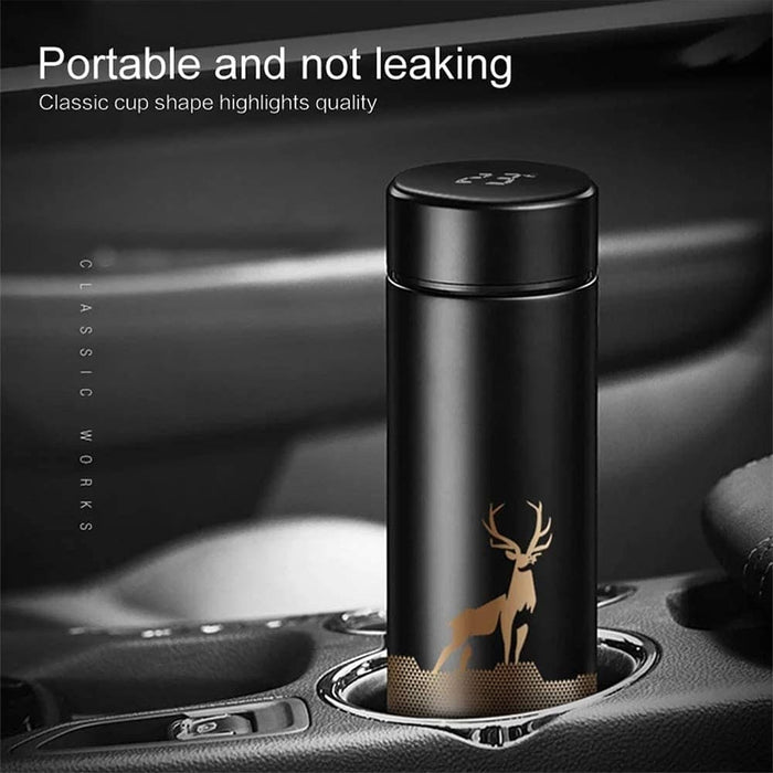Vibe Geeks Insulated Hot Water Bottle Vacuum Thermos Flask